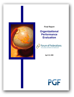 rapport PGF
